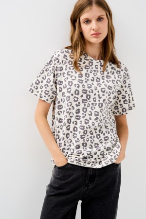 футболка с принтом фотография