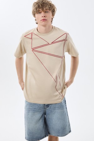 футболка с принтом фотография