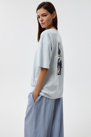 футболка с принтом - женские футболки и поло снежная королева 