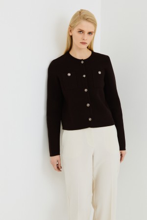 кардиган из хлопка фотография