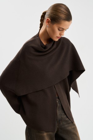 кардиган с драпировкой фотография