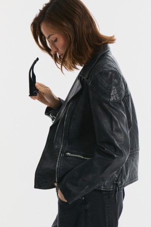 косуха из натуральной кожи фотография