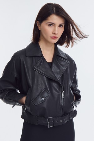 косуха из натуральной кожи - куртки и пуховики