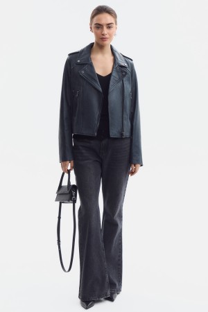 косуха из натуральной кожи - куртки и пуховики