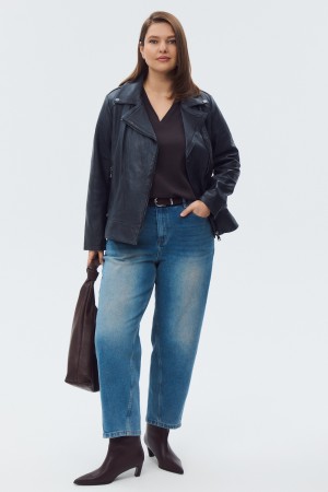 косуха из натуральной кожи - куртки и пуховики