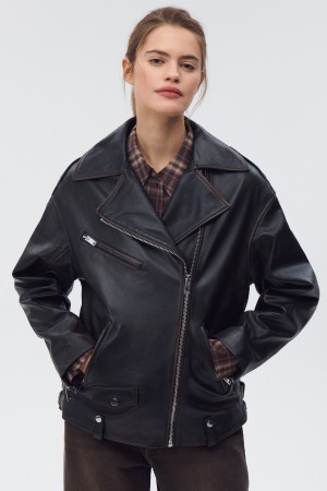 косуха из натуральной кожи - женские косухи недорогие 