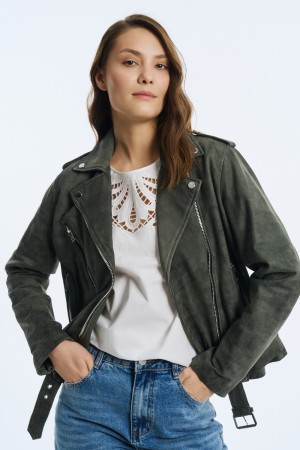 косуха из натуральной кожи фотография