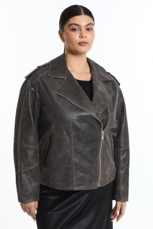 косуха из натуральной кожи - куртки и пуховики