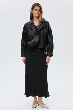 косуха из натуральной кожи - куртки и пуховики