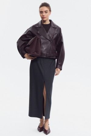 косуха из натуральной кожи - куртки и пуховики