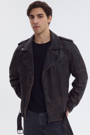 косуха из натуральной кожи фотография