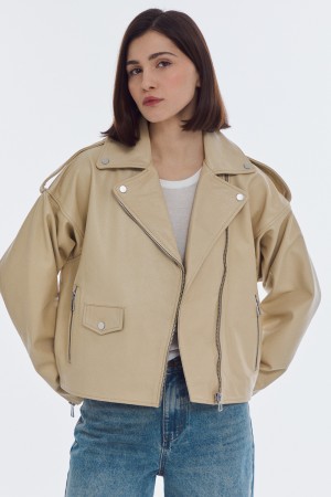 косуха из натуральной кожи - куртки и пуховики