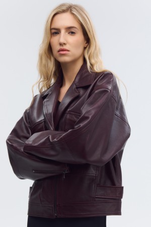 косуха из натуральной кожи - куртки и пуховики