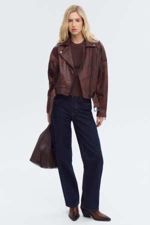 косуха из натуральной кожи - куртки и пуховики