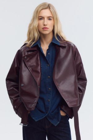 косуха из натуральной кожи - куртки и пуховики