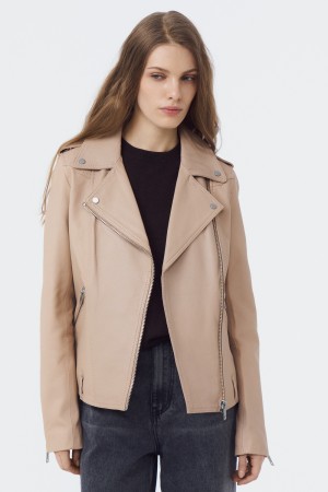 косуха из натуральной кожи - куртки и пуховики