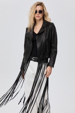 косуха из натуральной кожи - куртки и пуховики