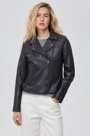 косуха из натуральной кожи - куртки и пуховики