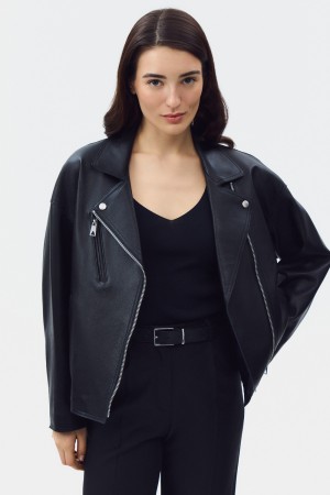 косуха из натуральной кожи - куртки и пуховики