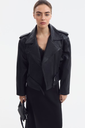 косуха из натуральной кожи - куртки и пуховики