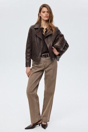 косуха из натуральной кожи фотография