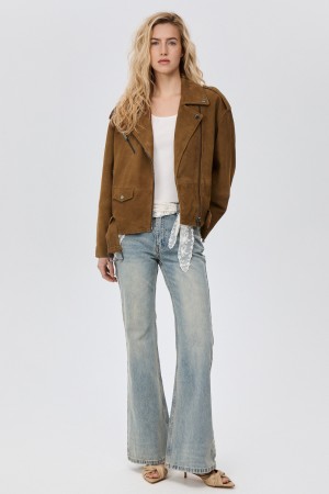 косуха из натуральной кожи фотография