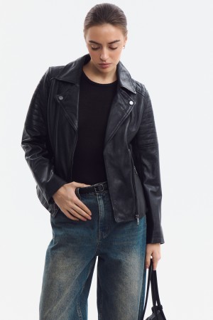 косуха из натуральной кожи - куртки и пуховики