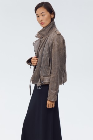 косуха из натуральной кожи фотография