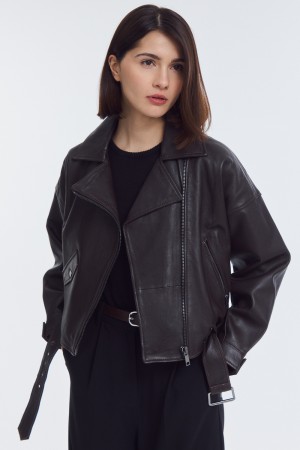 косуха из натуральной кожи - верхняя одежда