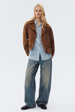 косуха из натуральной замши - куртки и пуховики