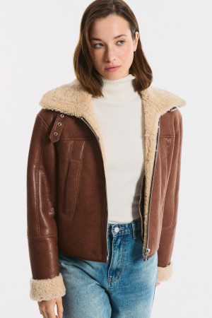 куртка-дубленка из овчины фотография