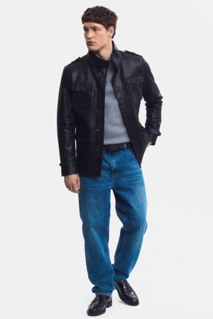 куртка из натуральной кожи - куртки и пуховики