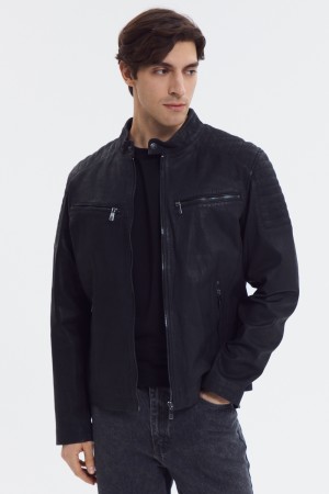 куртка из натуральной кожи - куртки и пуховики