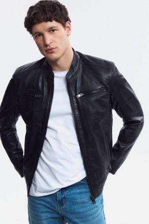 куртка из натуральной кожи - куртки и пуховики