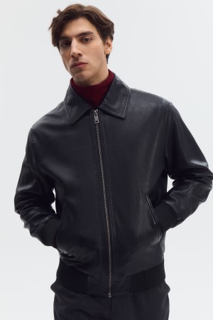 куртка из натуральной кожи - мужские куртки и пуховики