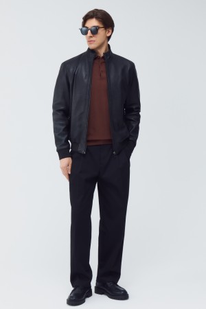 куртка из натуральной кожи фотография