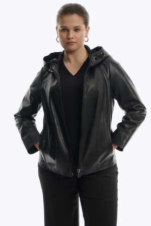 куртка из натуральной кожи фотография