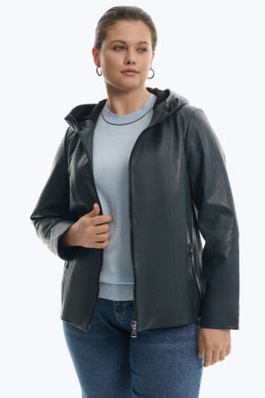 куртка из натуральной кожи фотография