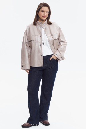 куртка из натуральной кожи фотография