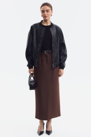 куртка из натуральной кожи - куртки и пуховики из спандекса 