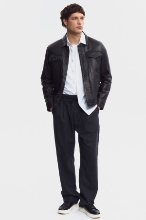 куртка из натуральной кожи - куртки и пуховики