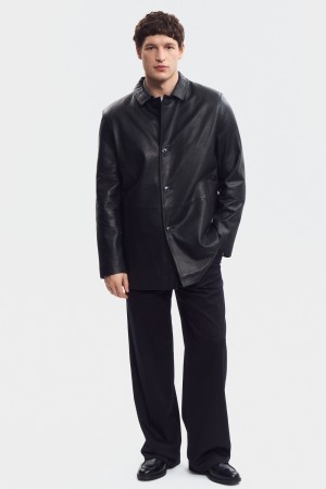 куртка из натуральной кожи - куртки и пуховики