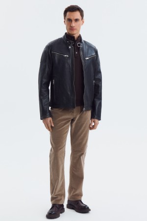 куртка из натуральной кожи - куртки и пуховики