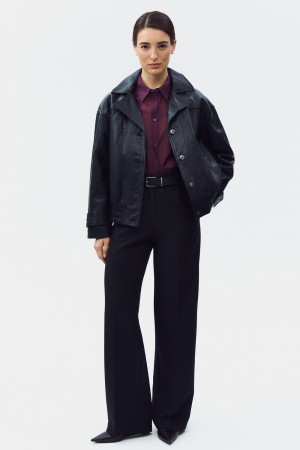 куртка из натуральной кожи фотография