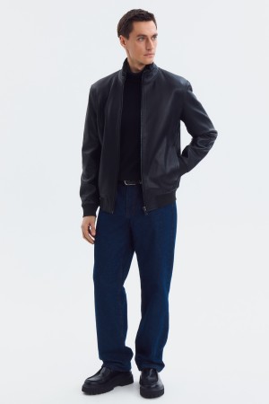 куртка из натуральной кожи - мужские куртки и пуховики снежная королева 