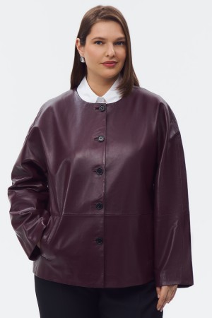 куртка из натуральной кожи фотография