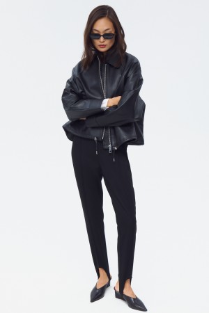 куртка из натуральной кожи - женские куртки снежная королева 