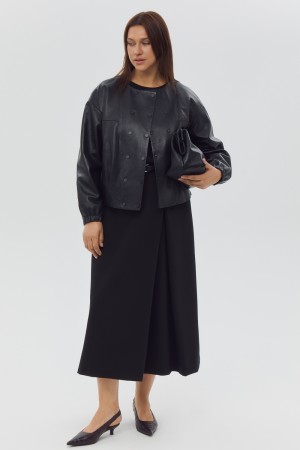 куртка из натуральной кожи фотография