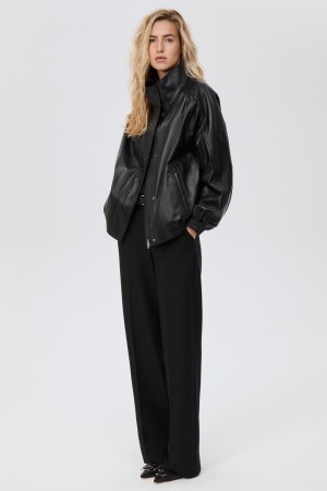 куртка из натуральной кожи - женские куртки снежная королева 