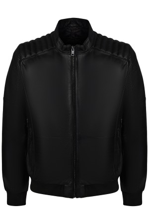 куртка из натуральной кожи - мужские куртки снежная королева 